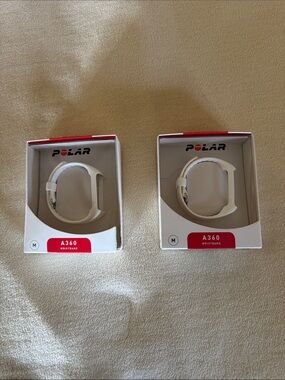 Polar A360 White Wristband Replacement (Medium)
